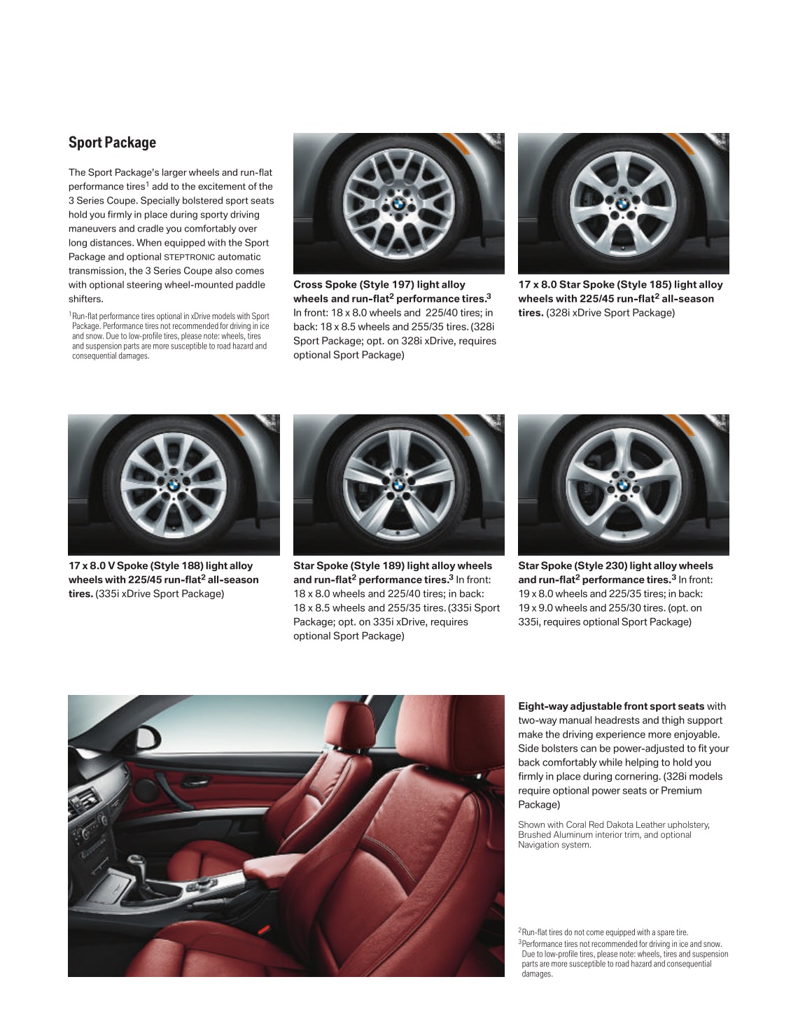 2009 BMW 3-Series Coupe Brochure Page 15